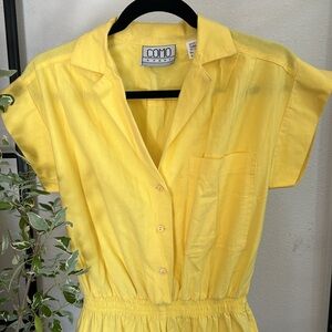 Jumpsuit Vintage yellow jumpsuit small - offers welcome